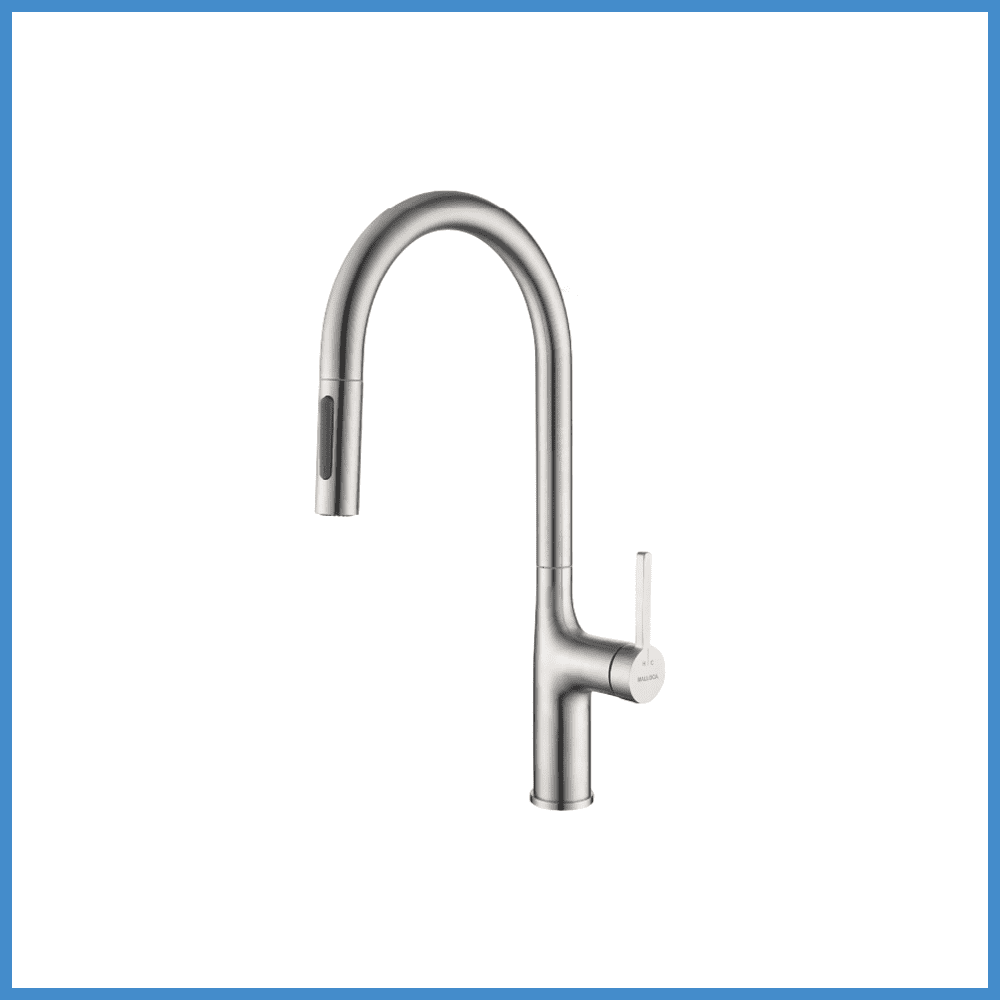 Vòi rửa chén MALLOCA K1726-SS Nóng Lạnh Dây rút