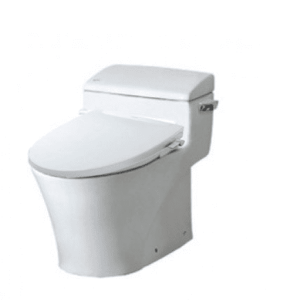Alternative view of Bồn Cầu INAX AC-1017R/CW-S32VN 1 Khối Nắp Rửa Cơ