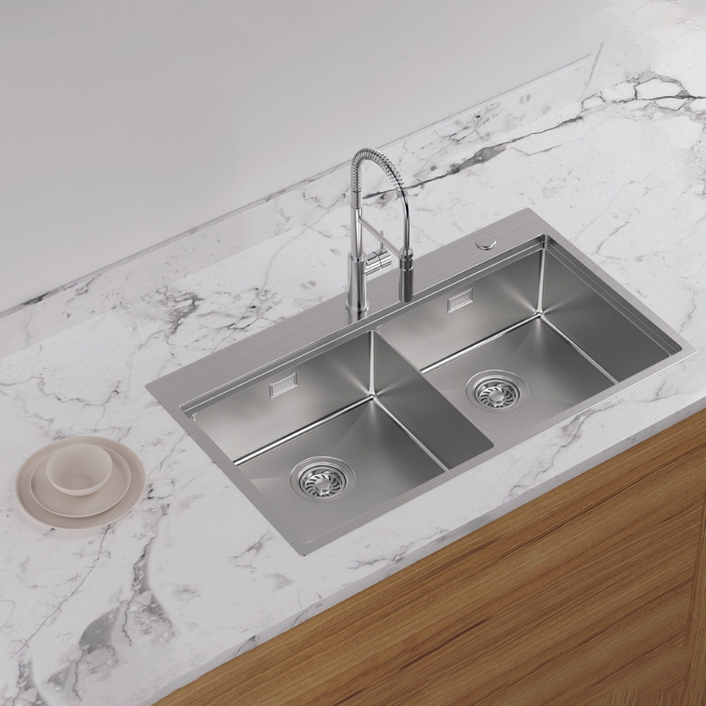 Ảnh công trình thực tế Chậu rửa chén Hafele WS R10 HS25-SSN2S-8650_SILVER 567.94.024