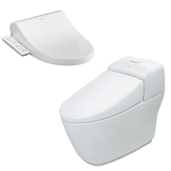 Bồn cầu một khối INAX AC-1032+CW-H17VN nắp rửa điện tử