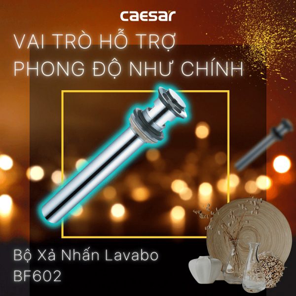 Alternative view of Bộ xả nhấn Caesar BF602A