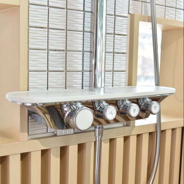 Ảnh công trình thực tế Vòi sen tắm cây nhiệt độ Inax BFV-655T-SPA