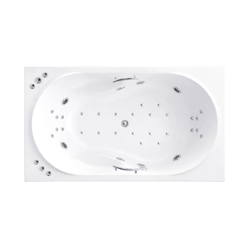 Bồn Tắm Xây COTTO BWA429EL(H) Massage 1.9M