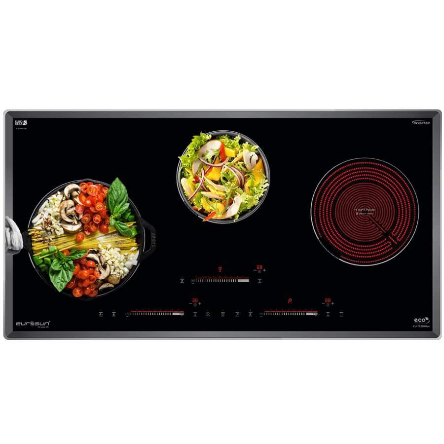 Alternative view of Bếp Điện Kết Hợp EUROSUN EU-TE388Max 3 Vùng Nấu
