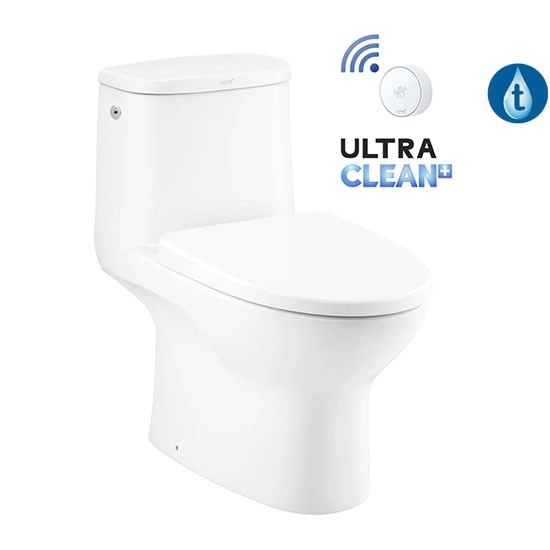 Bồn Cầu COTTO C105327 2 Khối Cảm Ứng Không Chạm