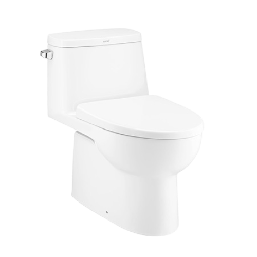 Bồn Cầu COTTO C1142 1 Khối Nắp Êm Xả Gạt
