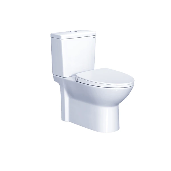 Bồn Cầu CAESAR CD1340 2 Khối Nắp Êm