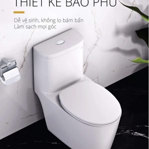 Alternative view of Bồn cầu 1 khối nắp rửa cơ C1364F/TAF060