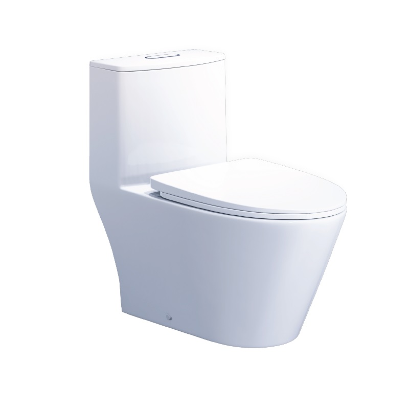 Bồn Cầu CAESAR CD1363 1 Khối Nắp Êm