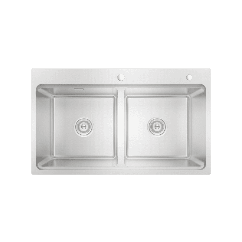 Chậu Rửa Chén KONOX KN8651TD Dekor Basic 2 Hộc Inox