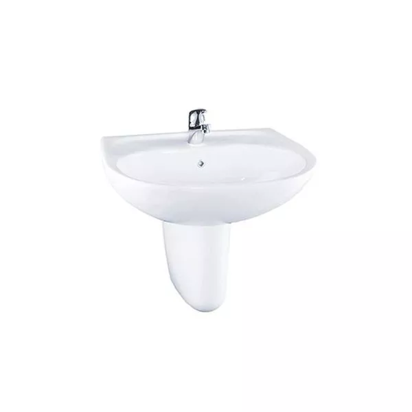 Chậu Rửa Mặt Lavabo TOTO LHT236CS#W Treo Tường Chân Ngắn