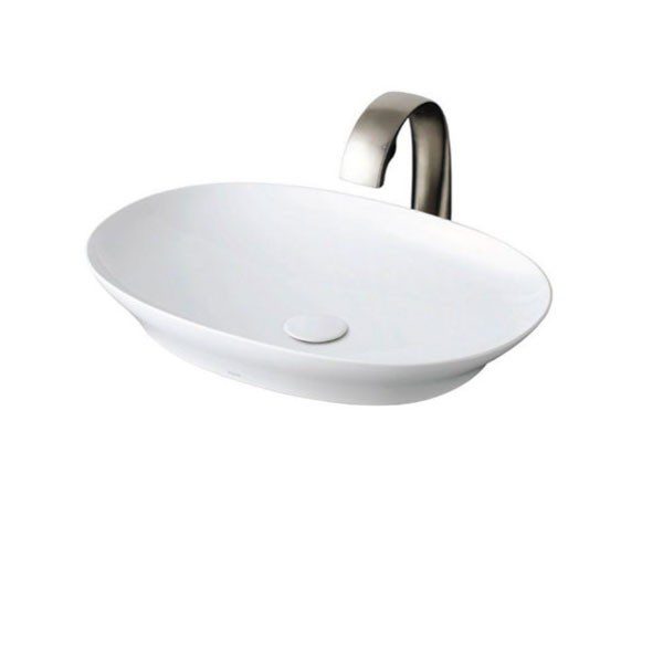 Chậu Rửa Mặt TOTO LT4706MT#CMW Đặt Bàn Trắng Mờ
