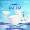 Combo Thiết Bị Vệ Sinh INAX Sư Tử Kim Quốc Tiến