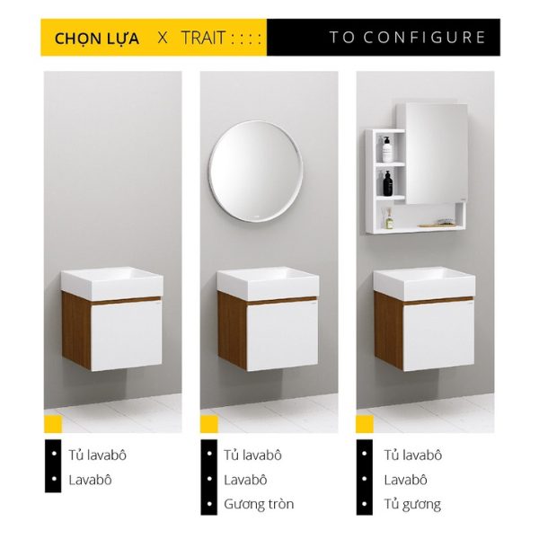 Ảnh công trình thực tế Tủ lavabo Caesar EH05255AWV
