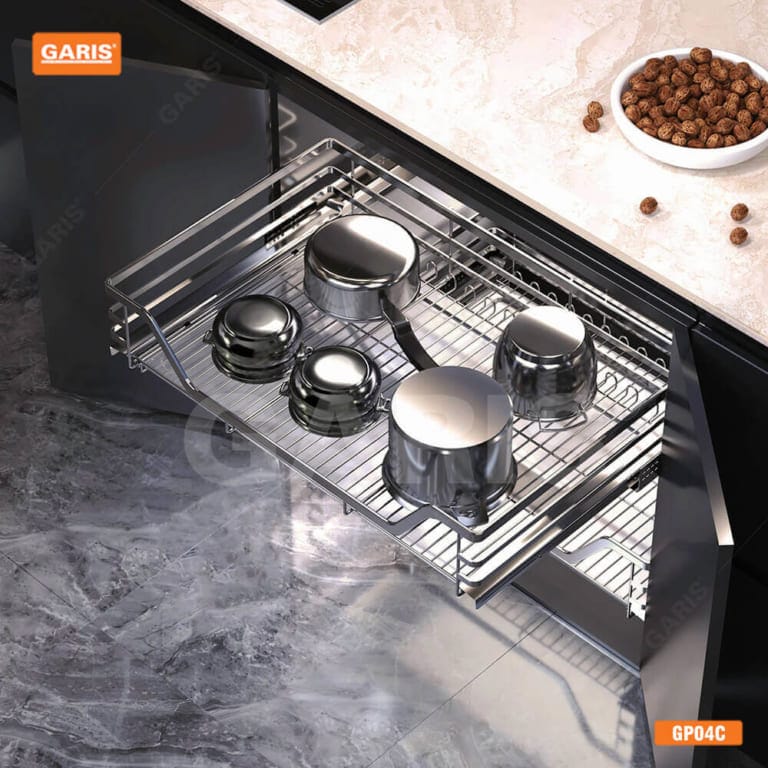 Giá Xoong Nồi Nan Vuông GARIS GP04.80C