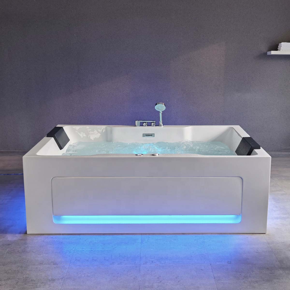 Bồn Tắm Đôi Massage MOWOEN MW6018-180.2MS Đặt Sàn