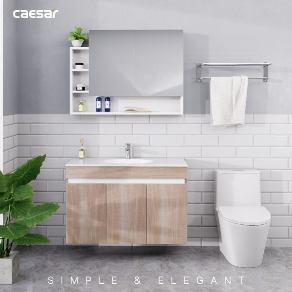 Alternative view of Bộ tủ lavabo Caesar LF5028/EH15028AW7V