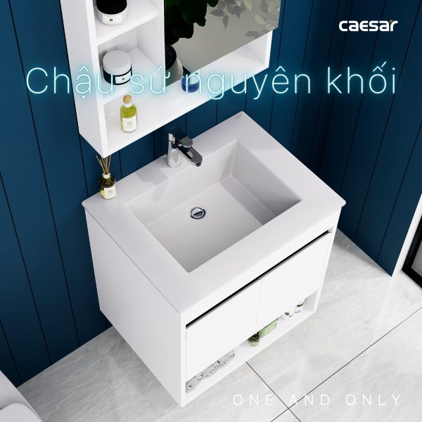 Ảnh công trình thực tế Bộ tủ lavabo Caesar LF5030/EH15030AV