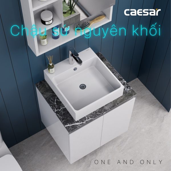 Ảnh công trình thực tế Bộ tủ lavabo Caesar LF5261/EH46001AV