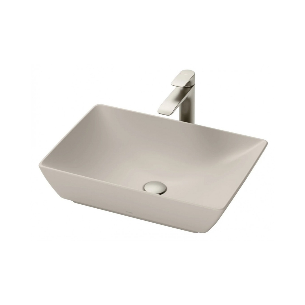 Lavabo đặt bàn TOTO LT1735#MBE màu be mờ