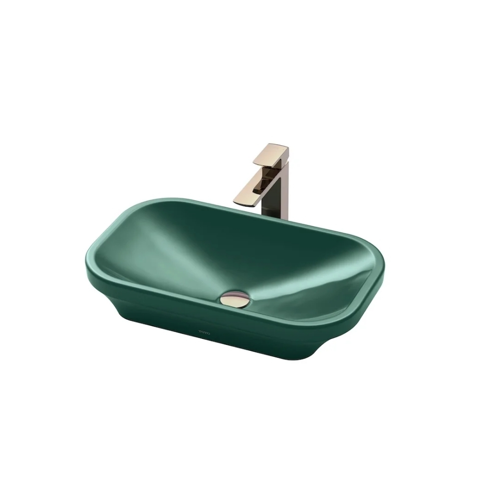 Lavabo đặt bàn TOTO LW630JDW/F#FRG màu xanh lá