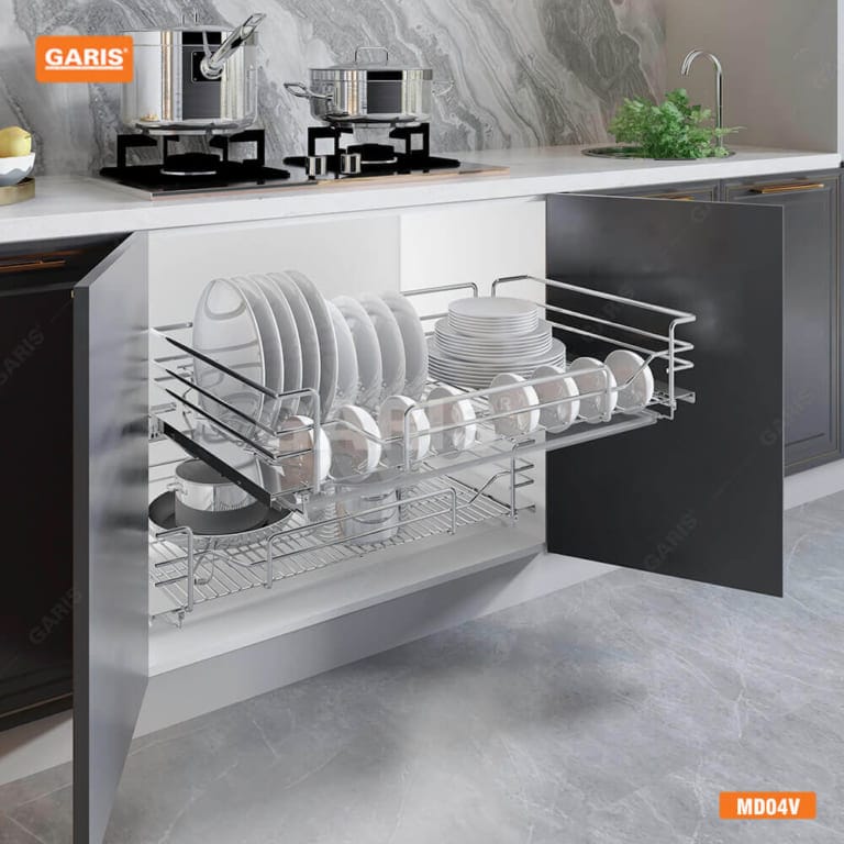 Giá Bát Đĩa, Xoong Nồi Nan Quả Trám GARIS MD04.90V