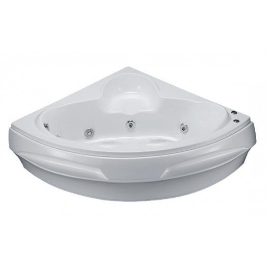 Bồn Tắm Góc Massage CAESAR MT5132 Xây Chân Yếm