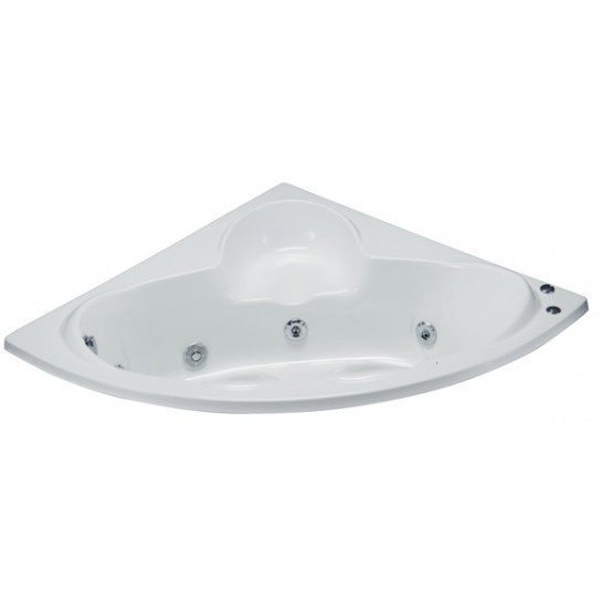 Bồn Tắm Góc Massage CAESAR MT5132A Xây Không Chân - Không Yếm