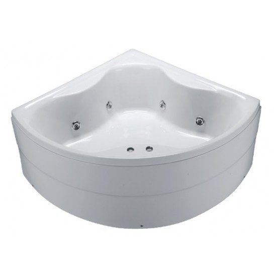 Bồn Tắm Góc Massage CAESAR MT5133 Xây Chân Yếm