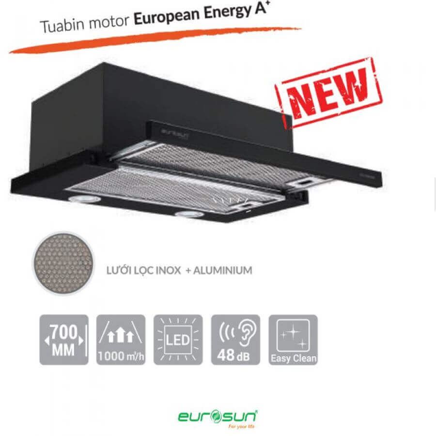 Ảnh công trình thực tế Máy Hút Mùi EUROSUN EH-70AF85B Treo Tường 70cm