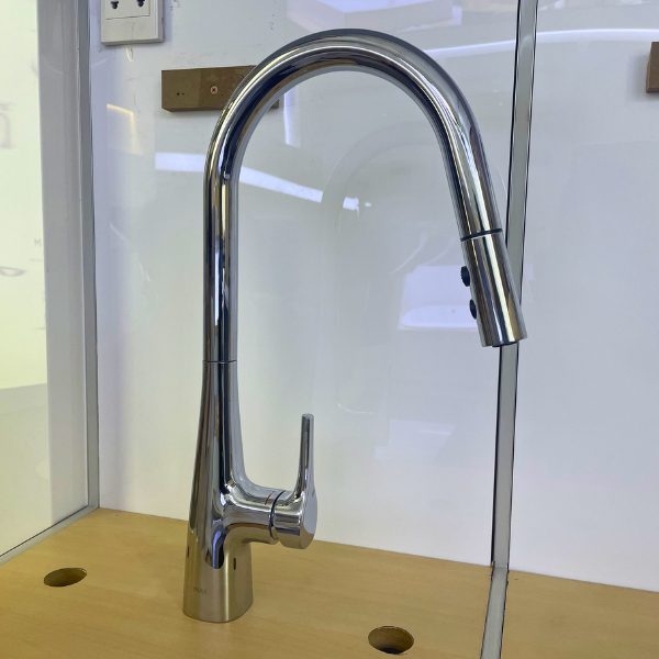 Alternative view of Vòi bếp Inax SFV-900SX dây rút nóng lạnh