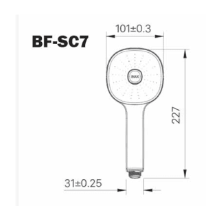 Alternative view of Tay Sen Tắm INAX BF-SC7