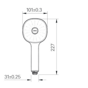 Alternative view of Tay Sen Tắm INAX BF-SC8