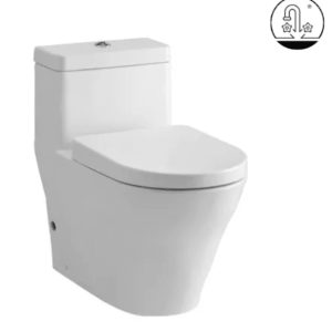 Ảnh công trình thực tế Bồn cầu TOTO 1 khối CW166RB#XW/TC384CVK#W/T53P100VR 1 khối nắp đóng êm TC384CVK#W