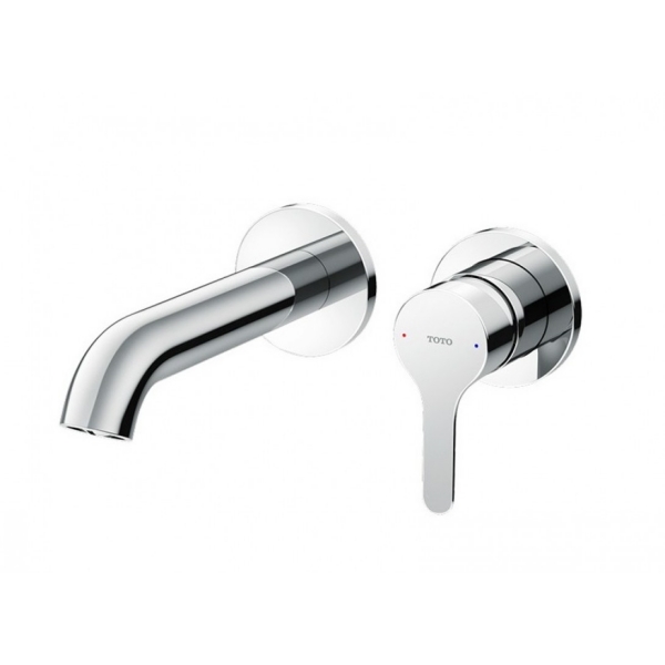 Vòi lavabo âm tường TOTO TLS06307A/TLS01309B1 kèm van âm tường