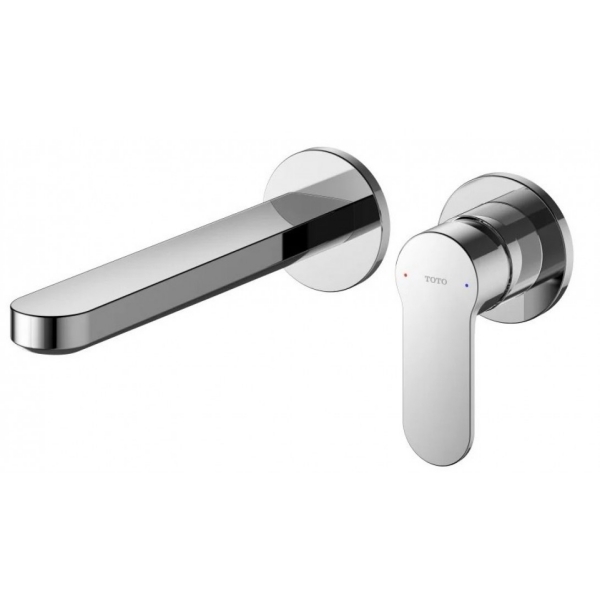 Vòi lavabo âm tường TOTO TLS06308A/TLS01309B1 kèm van âm tường