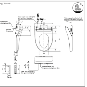 Alternative view of Nắp Rửa Điện Tử Washlet TOTO TCF34570GAA#NW1 Dòng S5