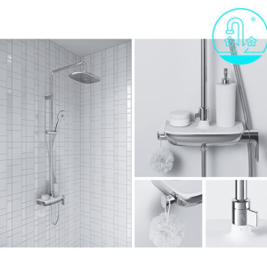 Ảnh công trình thực tế Vòi Sen Cây INAX BFV-615S-8C Nóng Lạnh