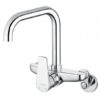 Vòi Bếp CAESAR K535C Nóng Lạnh Gắn Tường