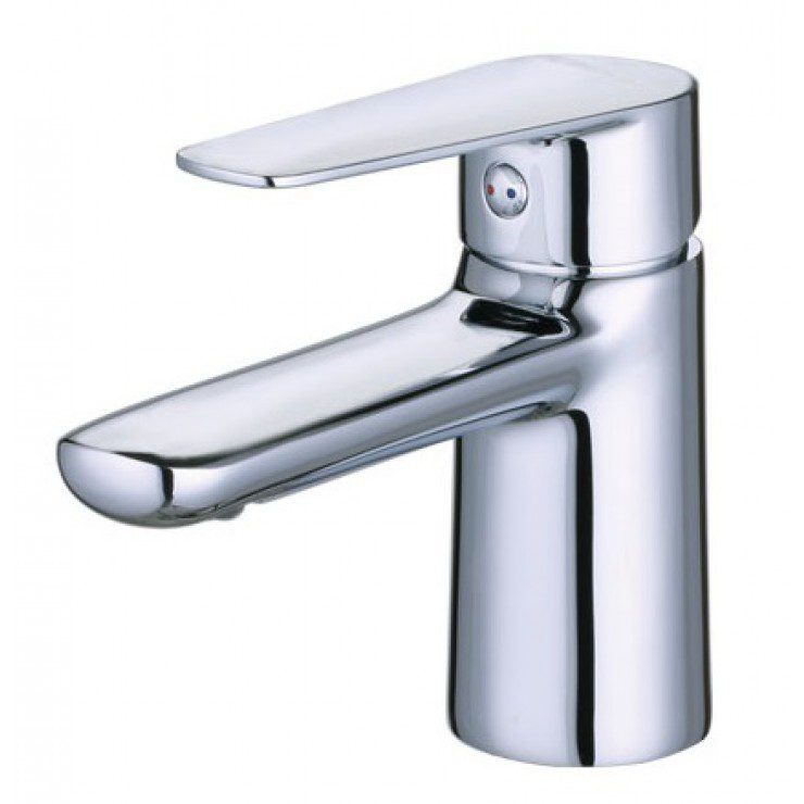 Vòi Lavabo CAESAR B380CU Nóng Lạnh Xả Nhấn