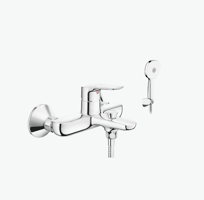 Vòi Sen Tắm INAX BFV-1403S-8C Nóng Lạnh Tay Sen Tăng Áp