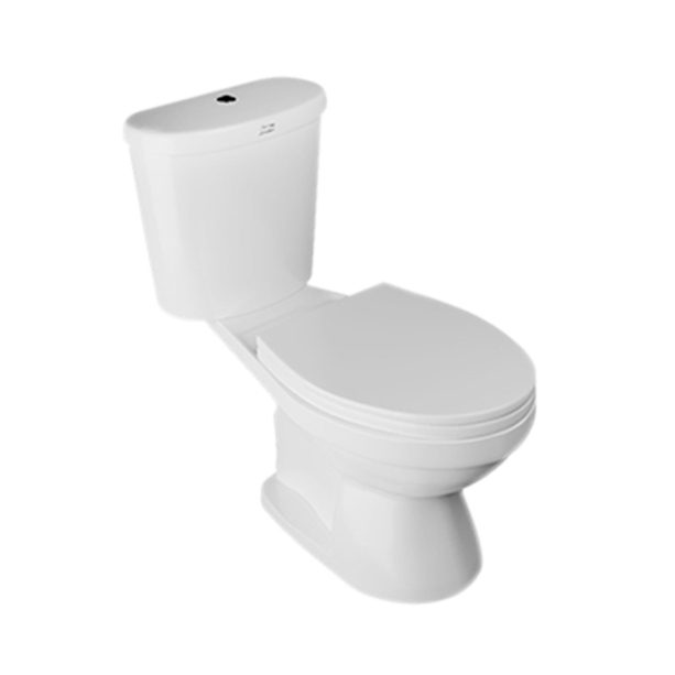 Bồn Cầu AMERICAN STANDARD VF-2397 2 Khối Nắp Thường
