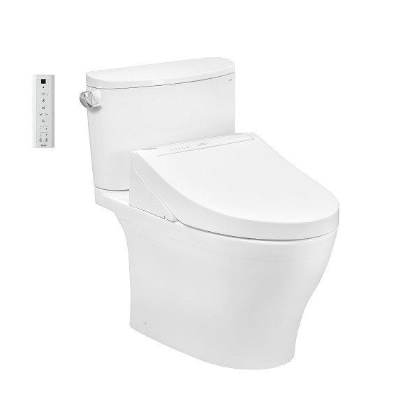 Bồn Cầu Điện Tử TOTO CS767CRW15#XW Kèm Nắp Rửa Điện Tử WASHLET (Loại Giấu Dây) Dòng C5 – TCF24460AAA (220V)