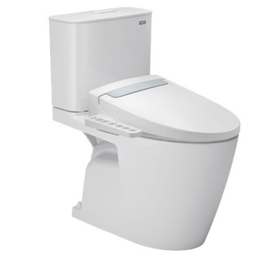 Bồn cầu hai khối INAX ACT-602+CW-H20VN Nắp điện tử xả cảm ứng