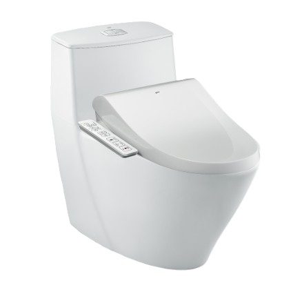 Bồn cầu một khối INAX AC-919R+CW-H17VN nắp rửa điện tử