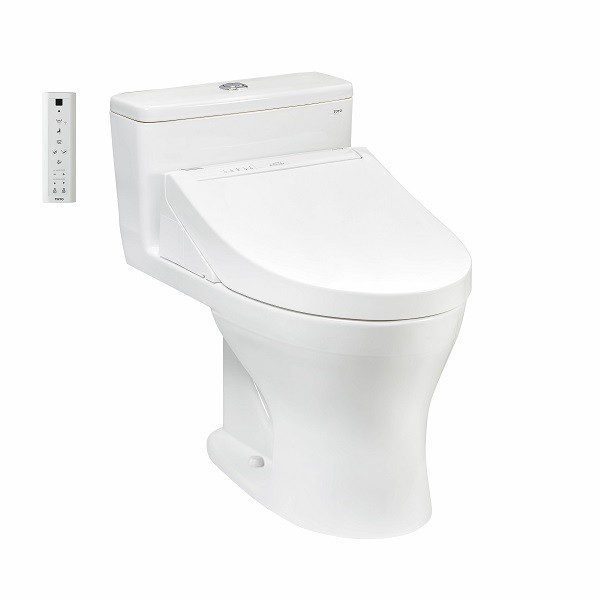 Bồn Cầu Điện Tử TOTO MS855CDW15#XW Kèm Nắp Rửa Điện Tử WASHLET (Loại Giấu Dây) Dòng C5 – TCF24460AAA (220V)