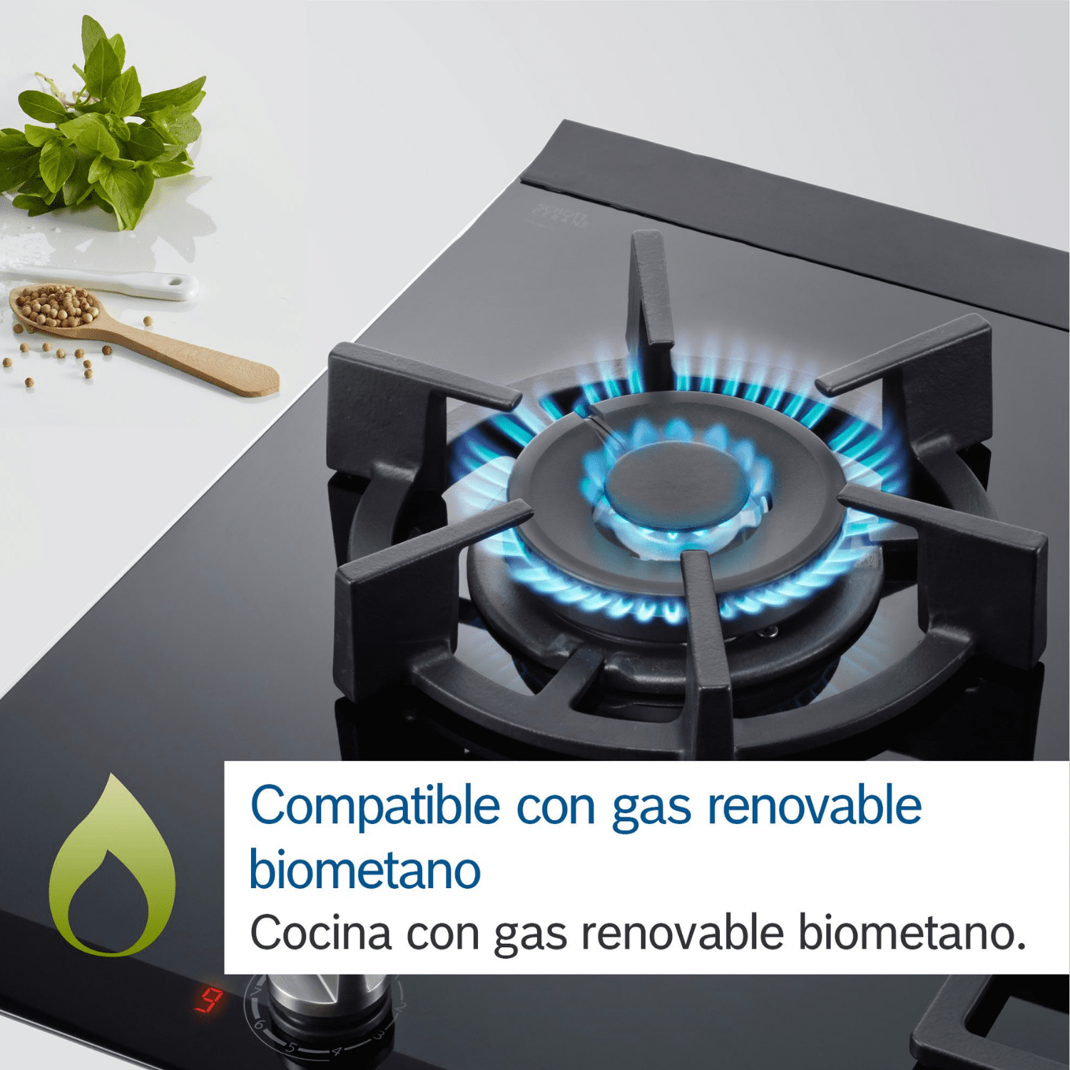 Alternative view of Bếp gas 3 vùng nấu BOSCH PPC6A6B20