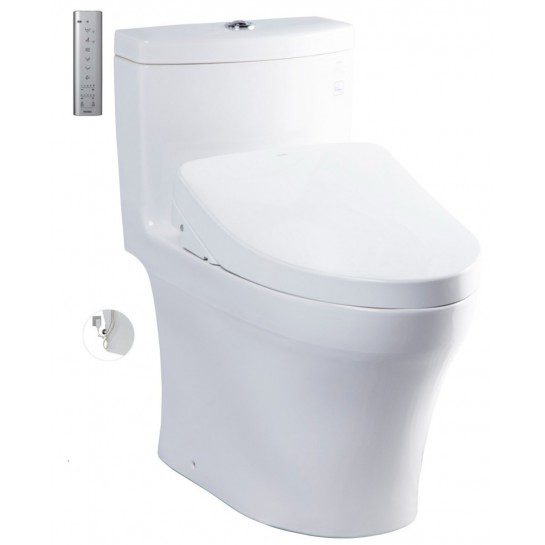 Bồn Cầu Điện Tử TOTO MS889DRW11#XW Kèm Nắp Rửa Điện Tử WASHLET Dòng S7 – TCF4911Z (220V)