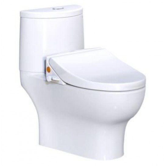 Bồn Cầu CAESAR CD1349/TAF050 2 Khối Nắp Rửa Cơ