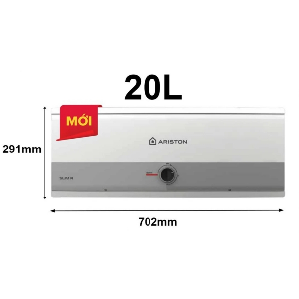Alternative view of Máy nước nóng ARISTON SL3 20 R gián tiếp 20L bình ngang